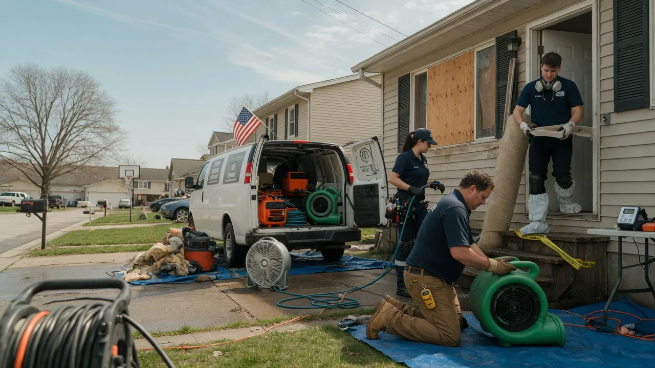 Water Damage Restoration in Elwin, IL near me